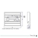Taco Cadena Arrastre 98x80mm