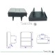 Taco cadena de arrastre 80*62mm