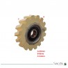 Rueda cadena de arrastre D65*d8*14mm / Rueda prensor