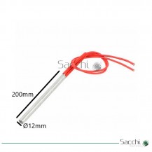 Resistencia de Cartucho 12x200mm 220V/500W