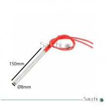 Resistencia de Cartucho 8x150mm 220V/150W