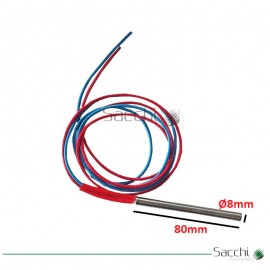 Resistencia de Cartucho Ø8x80mm 240V 200W.