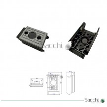 Taco / Zapata / Pastilla /127x72x44mm Almohadilla de cadena transportadora  EGURKO