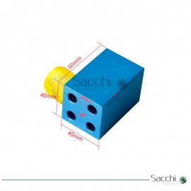 Tope de Eje / Bloque anticolisión para CNC 80x80x31