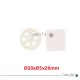 25 Uds de Rodillo de Arrastre para Cinta Transportadora 28x5x26mm.