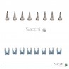 Kit de 8 Soportes  y 8 Conos ISO30