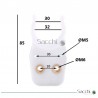 Pinza / Abrazadera Soporte Herramienta  Cono ISO25. Precio por unidad.