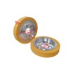 Rodillo de arrastre de goma Ø140xØ35x25mm.