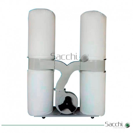 Aspirador de Virutas Industrial 2 sacos 5.5KW