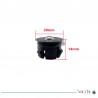 Tapón / bola flotante de aire negro 20x14. 50 unidades.