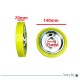 Rodillo / Rueda de PU  Ø140xØ35x20mm